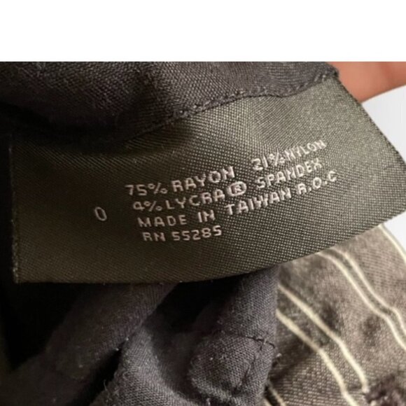 Express Women's Striped Work Pants - Picture 2 of 4